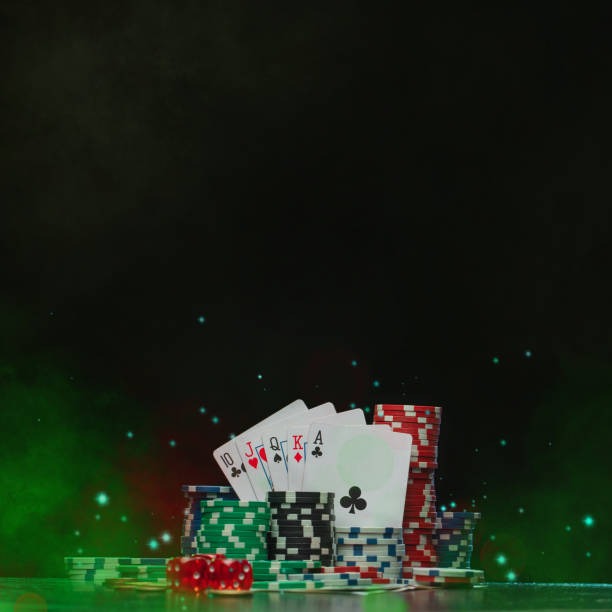 Live casino table with professional dealers